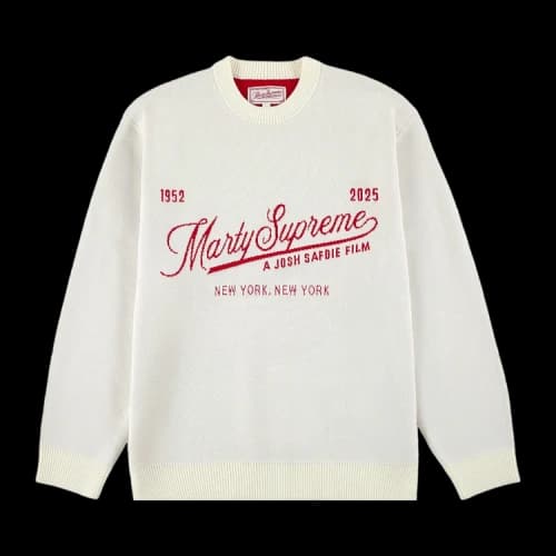 GOLF WANG x Marty Supreme Jacquard Sweater 'Cream'