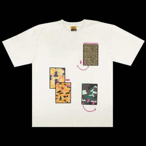 Chinatown Market x Smiley Textiles Short-Sleeve T-Shirt 'White'