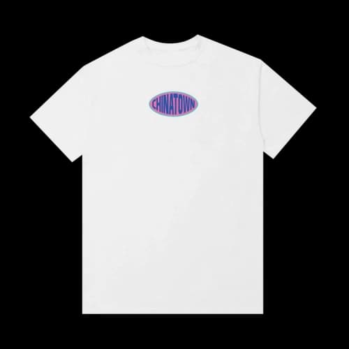 Chinatown Market Oval Logo T-Shirt 'White'