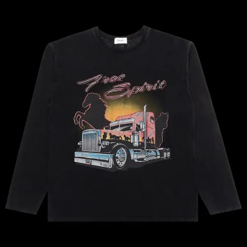Rhude Wild Spirit Long-Sleeve 'Black'