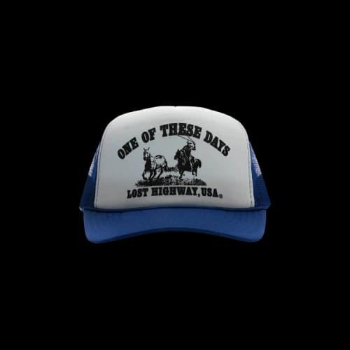 One Of These Days Lost Highway Trucker 'Royal Blue/White'