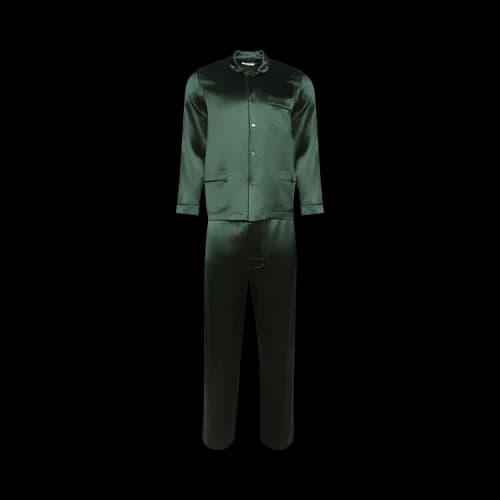 Enfants Riches Déprimés Pajama Set 'Green/Black'