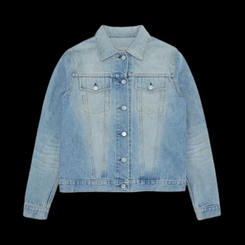 Vintage Helmut Lang 2 Pocket Denim Jacket 'Classic Light Blue'