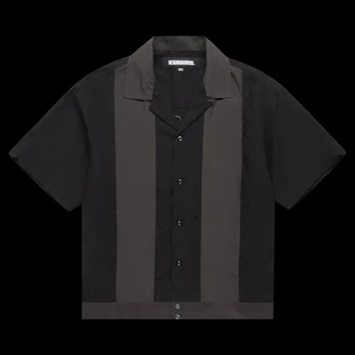 Neighborhood Bowling Shirt 'Black/Grey'