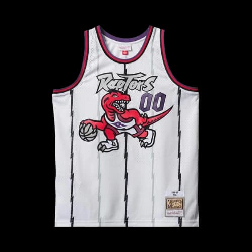 Mitchell & Ness x Playboi Carti x NBA Toronto Raptors 1998 Jersey 'White'