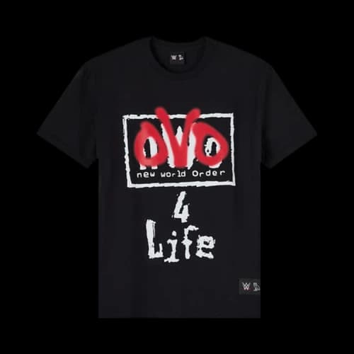OVO x WWE OVO 4 Life Tee 'Black'