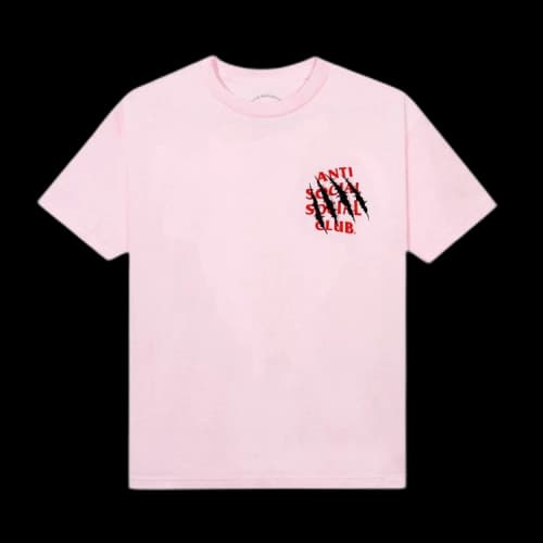 Anti Social Social Club After Us Tee 'Pink'