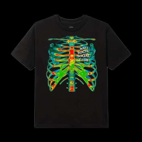 Anti Social Social Club Blow To The Chest Tee 'Black'