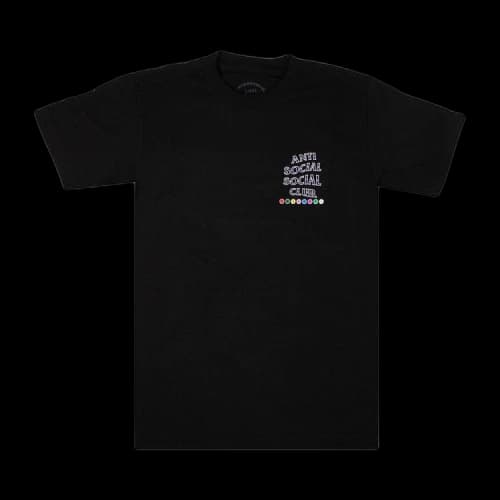 Anti Social Social Club Color In Short-Sleeve T-Shirt 'Black'