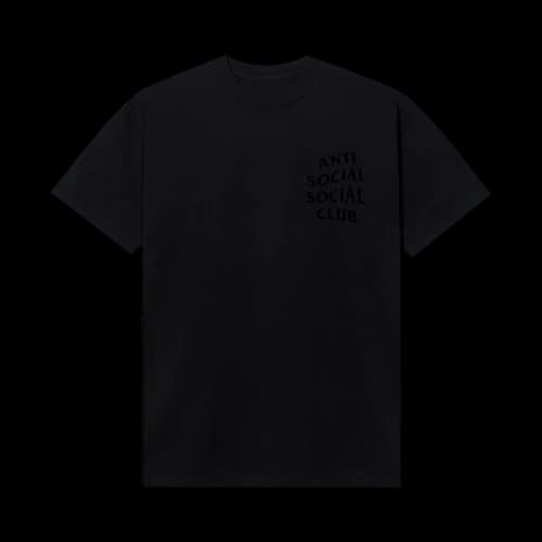 Anti Social Social Club Dissociative T-Shirt 'Black'