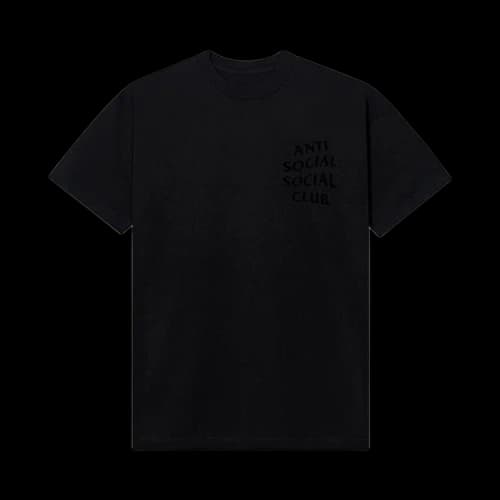 Anti Social Social Club DeafTone Tee 'Black'