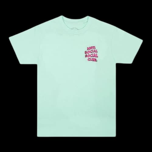 Anti Social Social Club How Deep Short-Sleeve T-Shirt 'Mint'