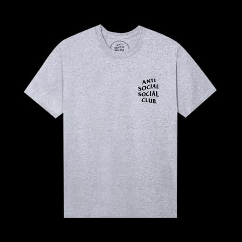 Anti Social Social Club Kkoch Tee 'Heather Grey'