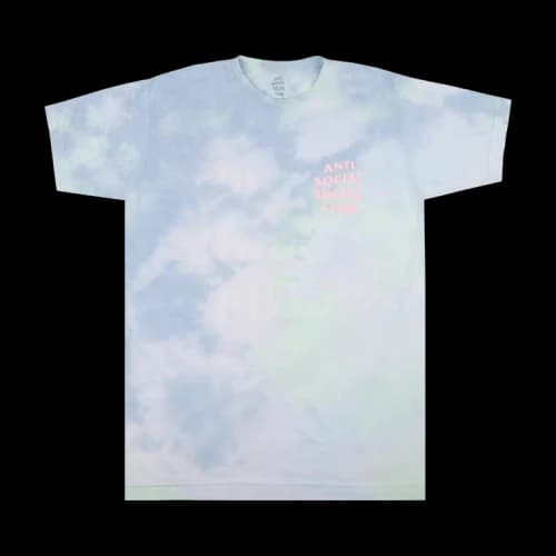 Anti Social Social Club LSD Tie Dye Tee 'Green'