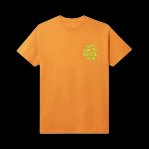 Anti Social Social Club Mind Games Tee 'Orange'