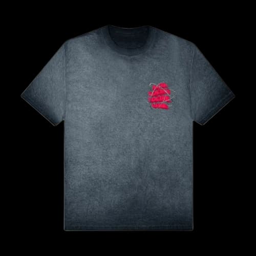 Anti Social Social Club New And Gone Tee 'Black Mineral Wash'