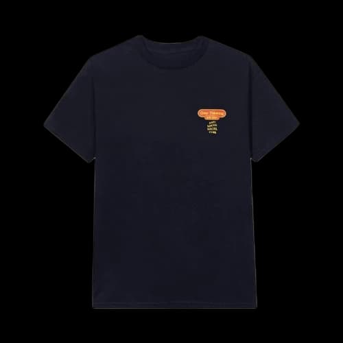 Anti Social Social Club Over Thinking 21 Tee 'Navy'