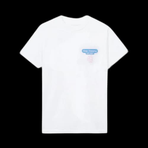 Anti Social Social Club Over Thinking 21 Tee 'White'