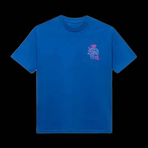Anti Social Social Club Out Of Time Tee 'Blue'