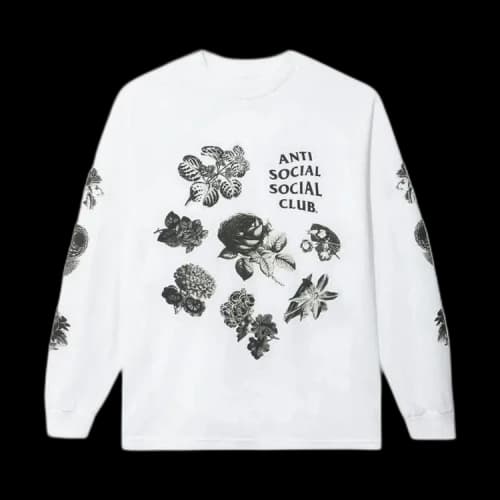 Anti Social Social Club Strange Arrangements Long-Sleeve Tee 'White'