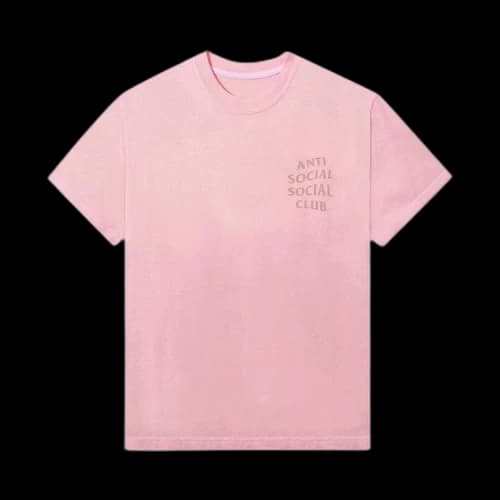 Anti Social Social Club Same But Different Tonal Tee 'Pink'