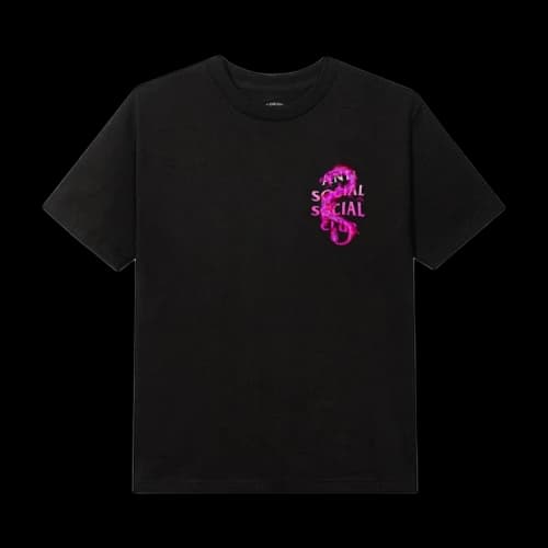 Anti Social Social Club Summer In Minsk Tee 'Black'