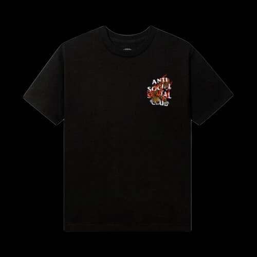 Anti Social Social Club Tiger Blood T-Shirt 'Black'