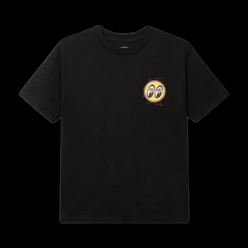 Anti Social Social Club x Mooneyes Glitter Crossfire Tee 'Black'