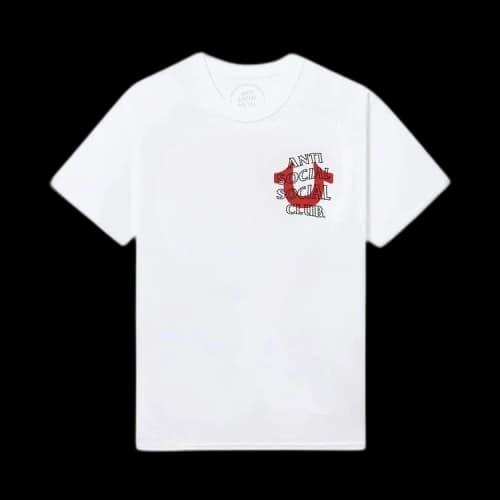 Anti Social Social Club x True Religion Anti-Truth Tee 'White'