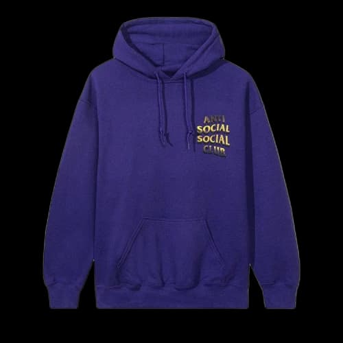 Anti Social Social Club 747K Hoodie 'Purple'