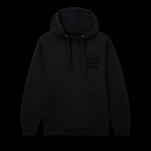 Anti Social Social Club Anthropomorphic Hoodie 'Black'