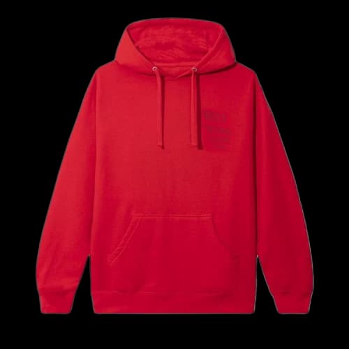 Anti Social Social Club After I Met You Hoodie 'Red'