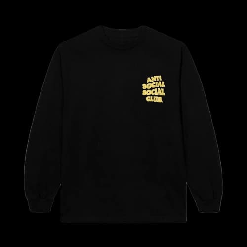Anti Social Social Club Anthropomorphic Long-Sleeve Tee 'Black'