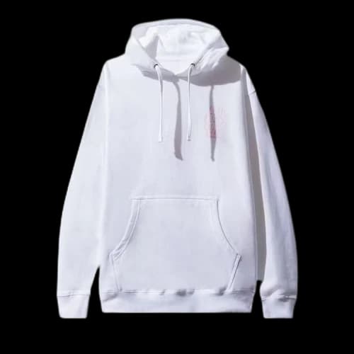 Anti Social Social Club Blocked Hoodie 'White/Pink'