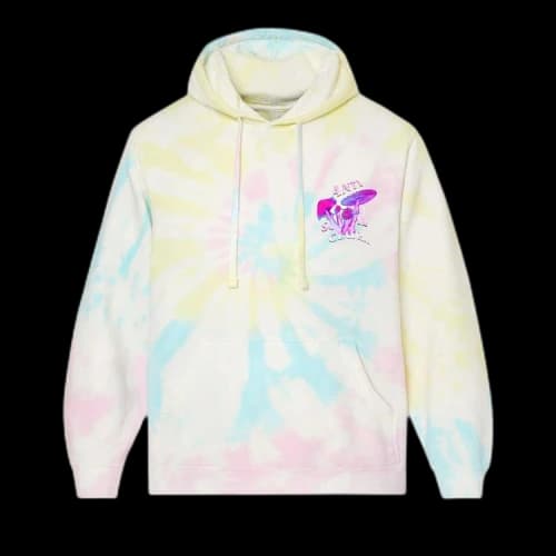 Anti Social Social Club Backlight Poster Tie Dye Hoodie 'Multicolor'
