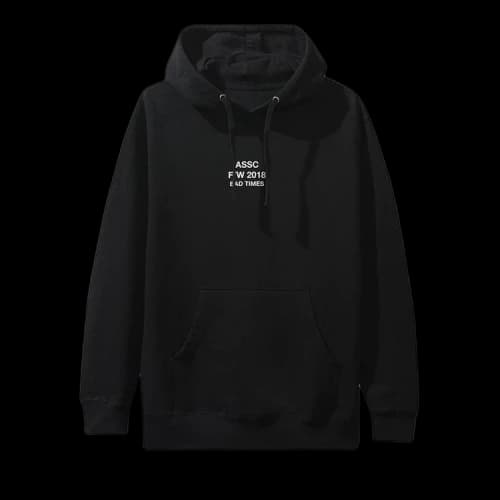 Anti Social Social Club Bad Times Hoodie 'Black'