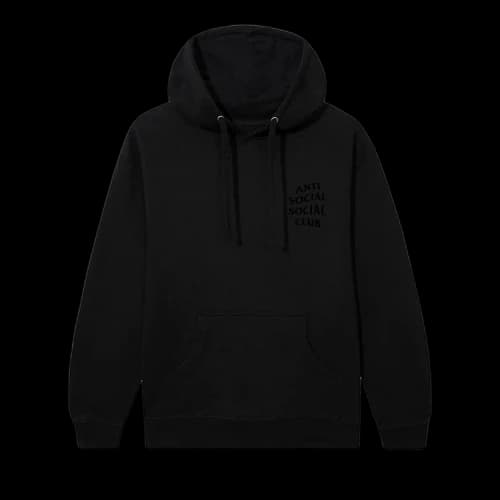 Anti Social Social Club Cancelled Hoodie 'Black'