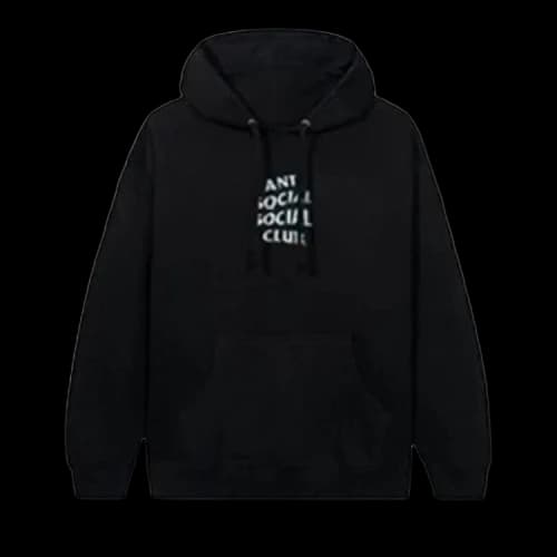 Anti Social Social Club Cold Sweats Hoodie 'Black'