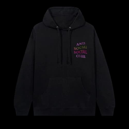 Anti Social Social Club Club Tronic Hoodie 'Black'