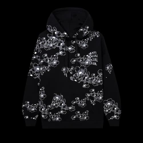 Anti Social Social Club Draw Conclusions Hoodie 'Black'