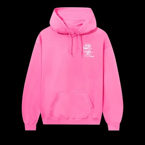 Anti Social Social Club Heart As Rock Hoodie 'Pink'