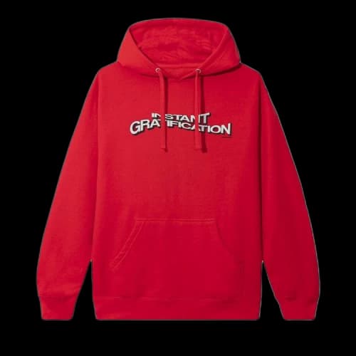 Anti Social Social Club IG Hoodie 'Red'