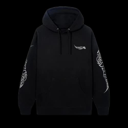Anti Social Social Club I Get Into It Tie Dye Hoodie 'Black'