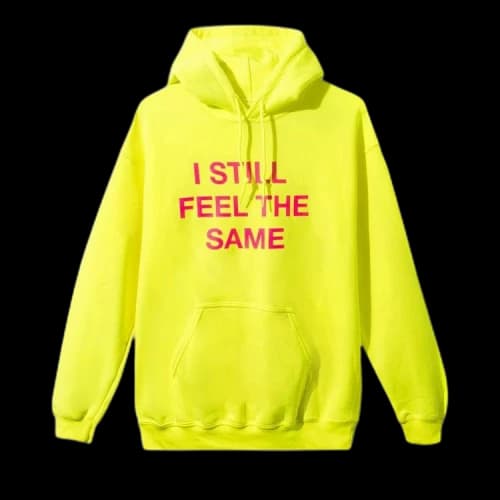 Anti Social Social Club I Still Feel The Same Hoodie 'Yellow'