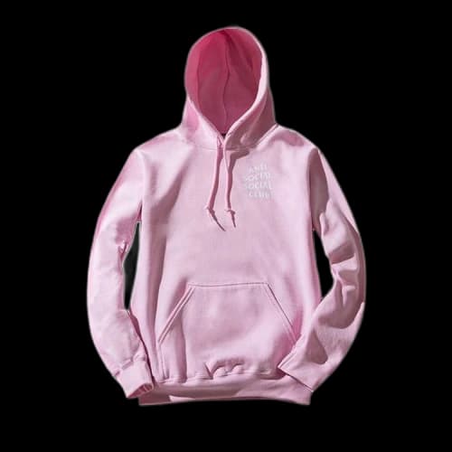 Anti Social Social Club Kkoch Hoodie 'Pink'