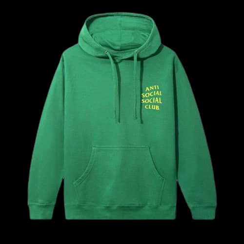 Anti Social Social Club Mind Games 21 Hoodie 'Green'