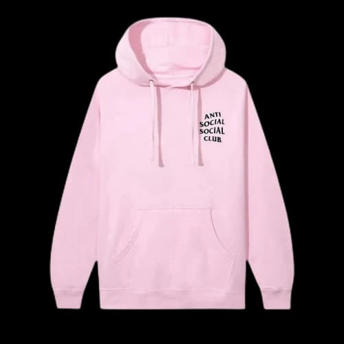 Anti Social Social Club Mind Games Hoodie 'Pink'
