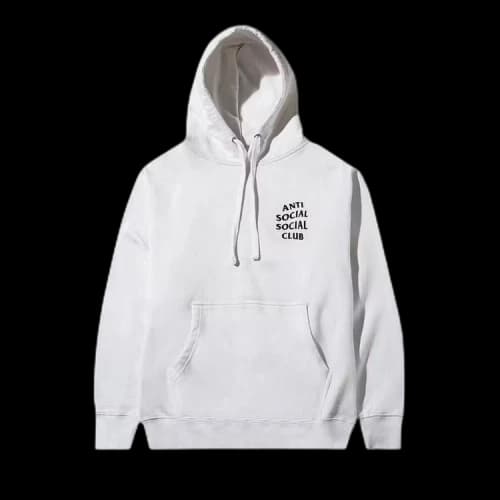 Anti Social Social Club Mind Game Hoodie 'White'
