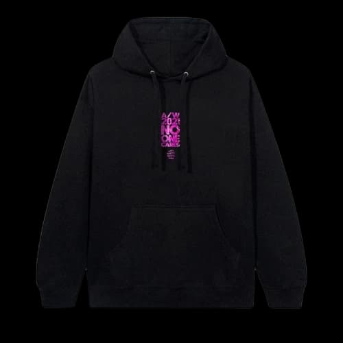 Anti Social Social Club No1 Curr Hoodie 'Black'