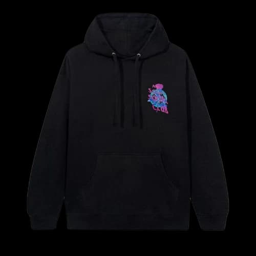 Anti Social Social Club Out Of Time Hoodie 'Black'